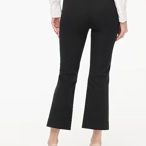 J. Crew Factory Kelsey flare pant, Black, Size 12, cotton/viscose/elastane - Picture 2 of 15